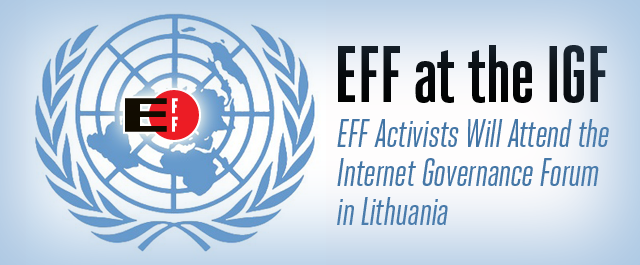 EFF Experts Address Security, Openness & Privacy at UN