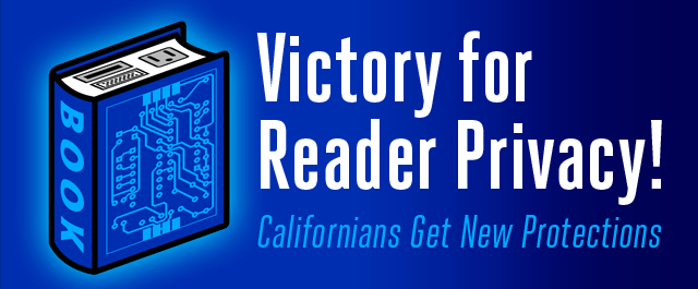 Victory for Reader Privacy