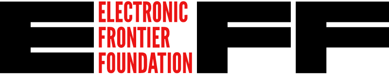 EFF Logo Lockup Black