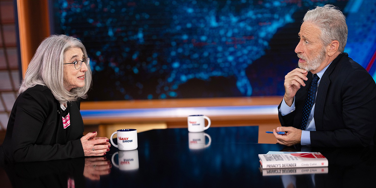 Welcome, Daily Show Viewers! Learn More About EFF and Privacy’s Defender