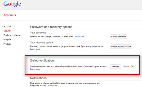 Two-Factor Authentication Has Arrived