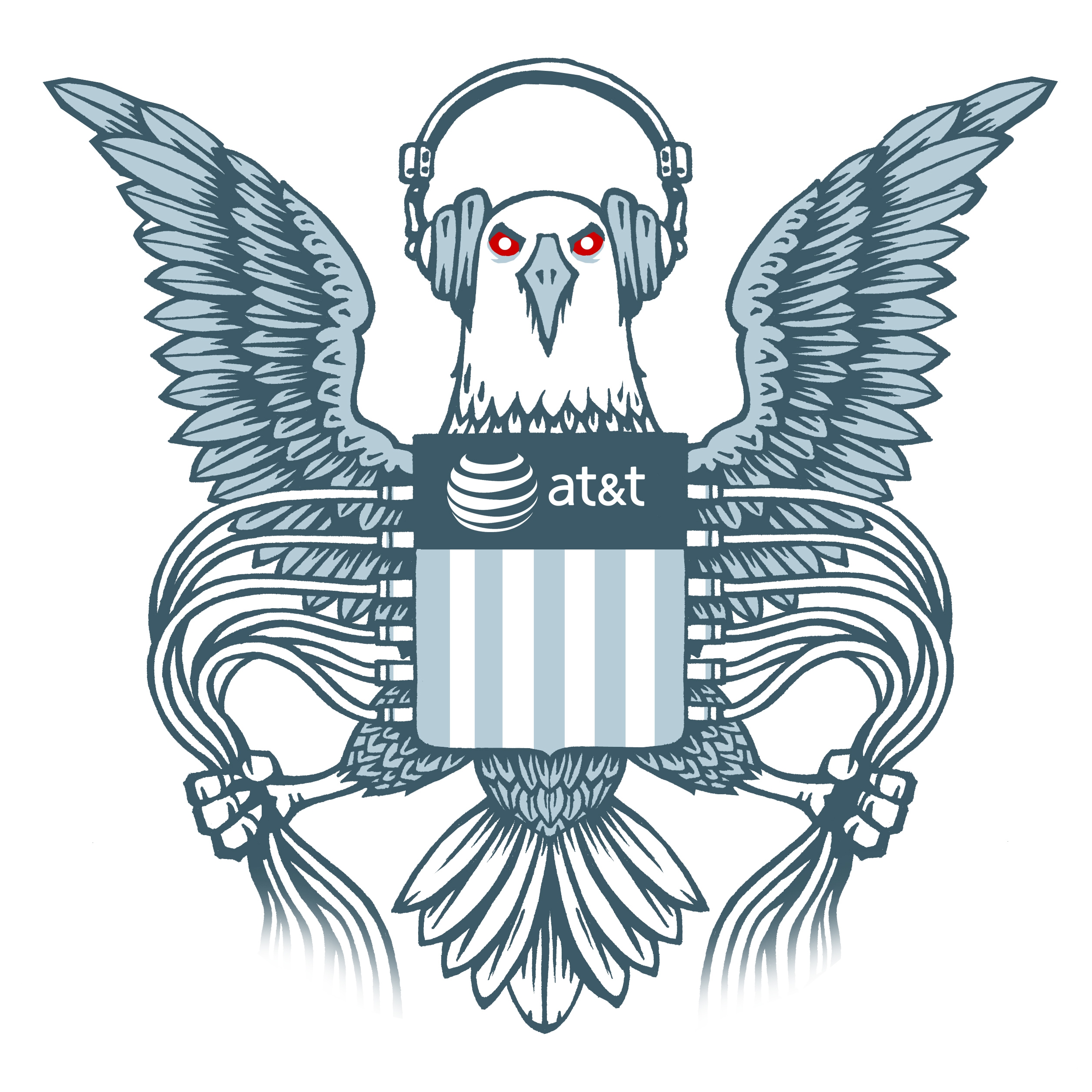 NSA Eagle No Circle (Click image for hi-res)
