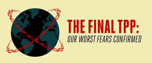 Release of the Full TPP Text After Five Years of Secrecy Confirms Threats to Users’ Rights