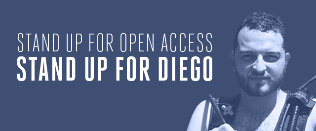 Stand Up for Open Access. Stand Up for Diego.
