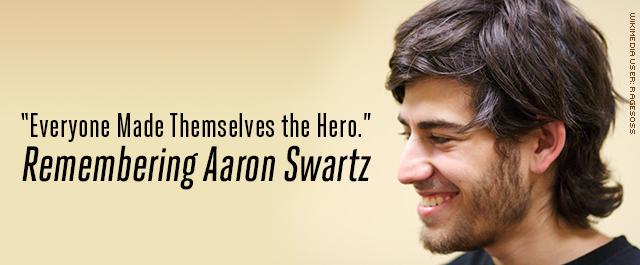 “Everyone Made Themselves the Hero.” Remembering Aaron Swartz