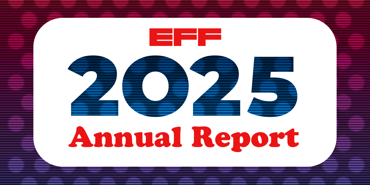 EFF Annual Report text