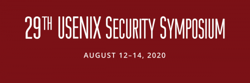 29th Usenix Security Banner